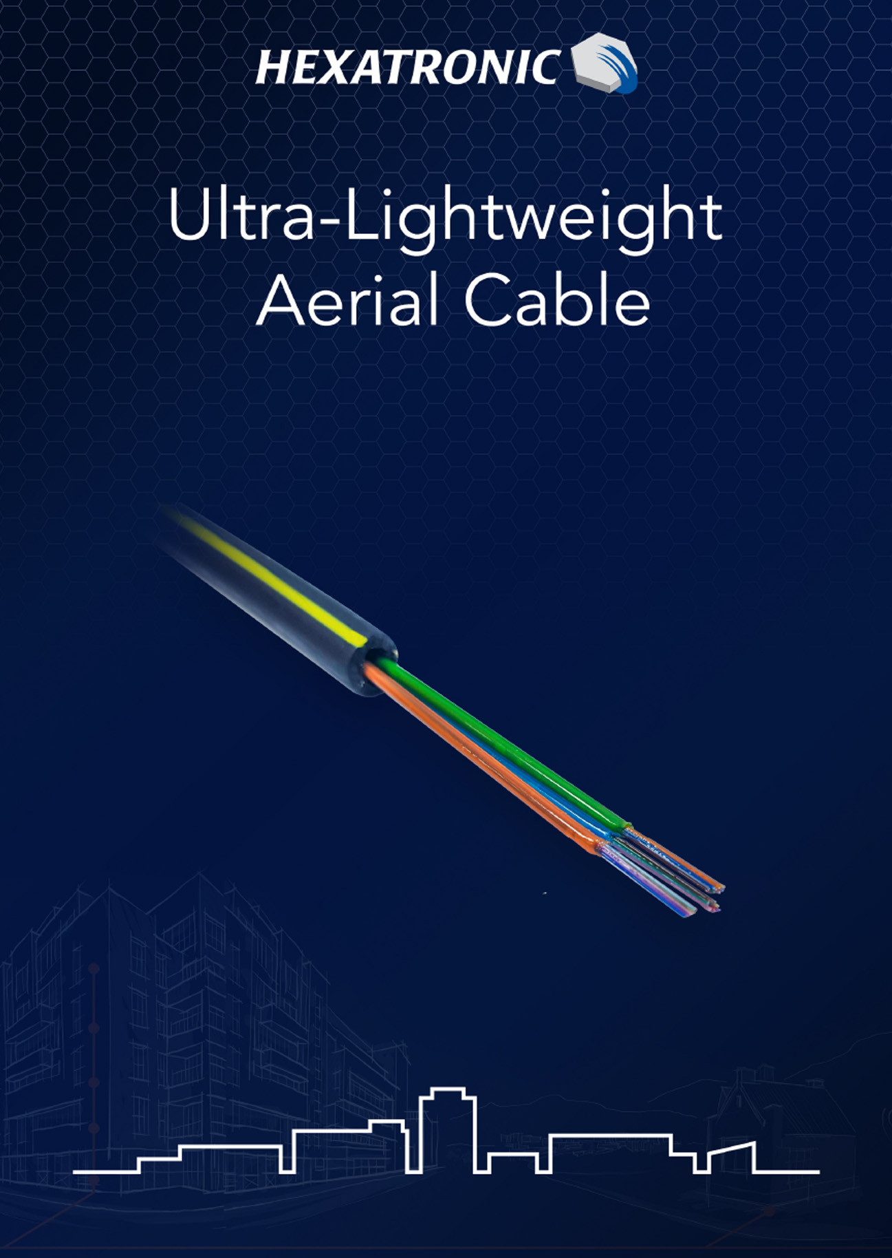 Ultra-Lightweight Aerial Cable