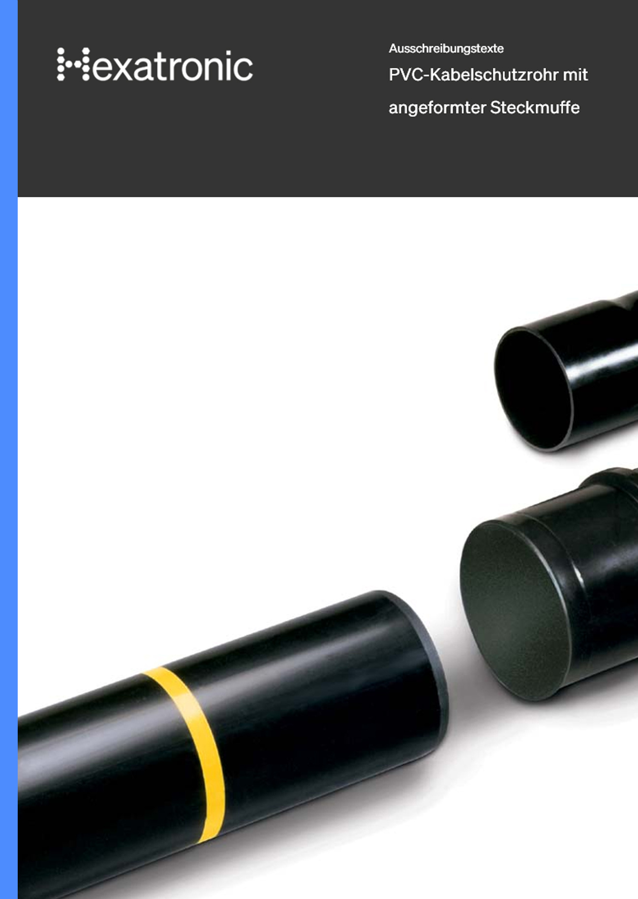 Download Ausschreibungstexte | PVC-Kabelschutzrohr mit angeformter Steckmuffe