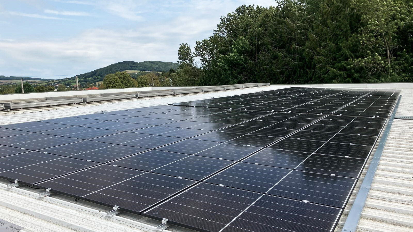 Rooftop solar panels help fuel duct production in Austria