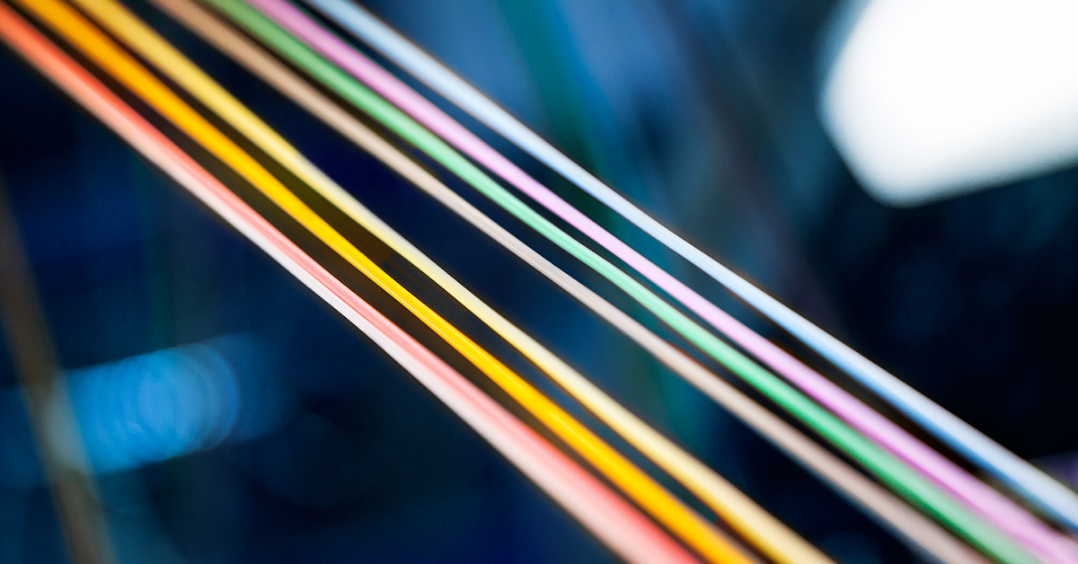 How to identify fiber optic cables by color codes